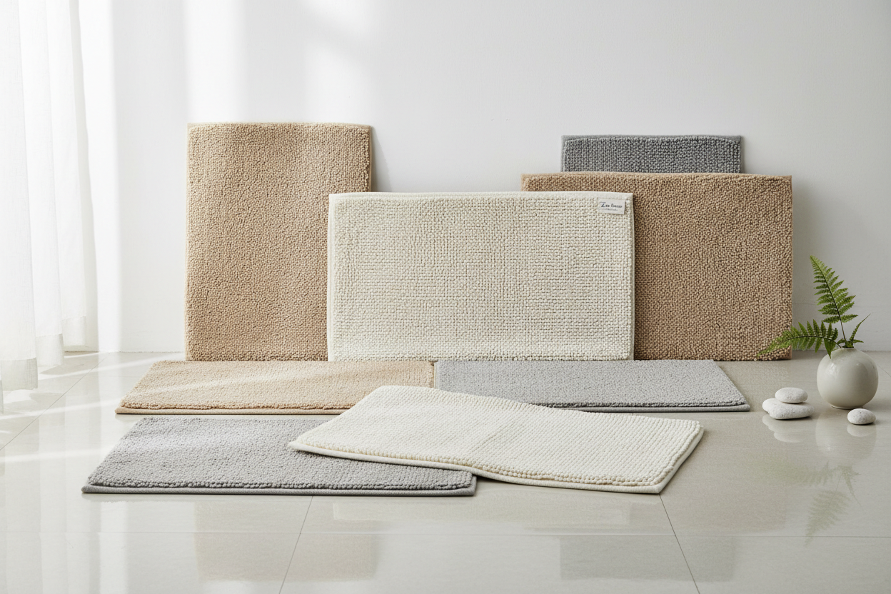 Tapis de Bain en Mousse à Mémoire de Forme - Luxe & Confort