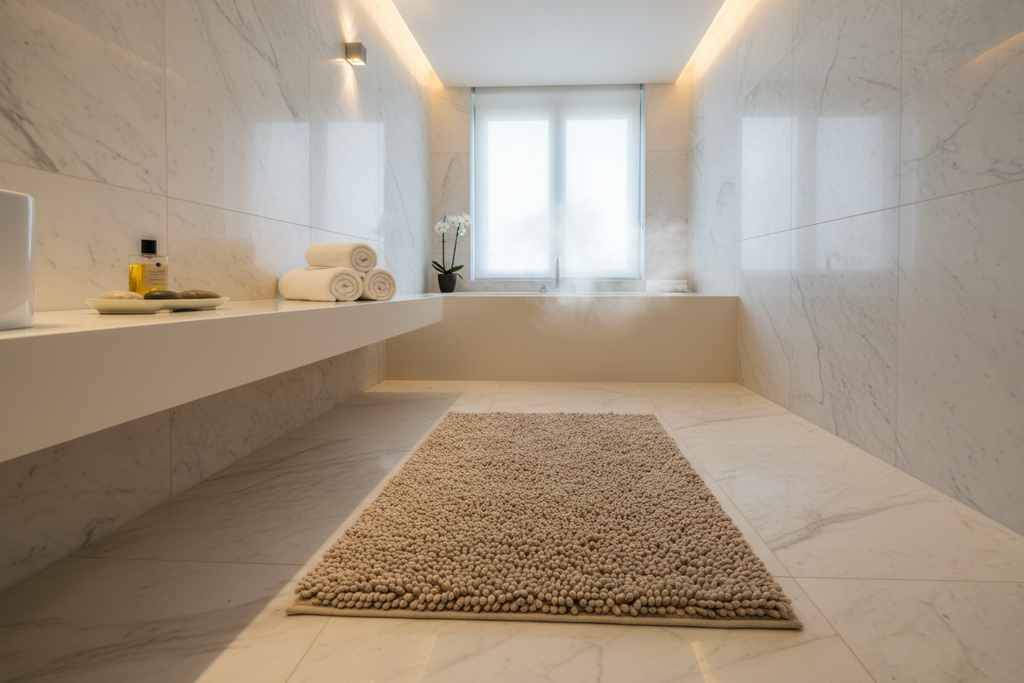 Tapis de Bain en Mousse à Mémoire de Forme - Luxe & Confort