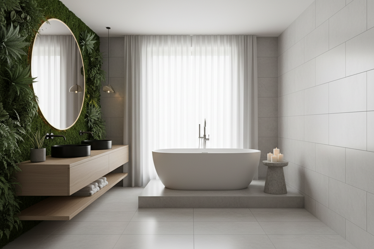 Salle de bain moderne